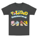 Personalized PokeDad T-Shirt, Men’s PokeDad T-Shirt, Gift for Grandpa, Best Dad Ever, PokeDad T-Shirt, Funny Dad Shirt, Father Day Gift