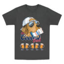 The Coolest Dad Shirt, Custom Dog With Beer Can Tee, Funny Father's Day Shirt For Beer-Loving Dads, Trendy Dog Dad Shirt, Personalized Gift For Dad