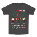 Great Job Dad Superhero Shirt, Custom Father's Day T-Shirt with Kids’ Names and Hero Characters, Funny We Turned Out Super Tee, Personalized Gift for Dad, Trendy T-Shirts
