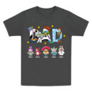Personalized Gift with Kids' Faces, Personalized Toy Story Dad Shirt, Custom Stitch Mom Shirt, Custom Monsters Dad Shirt, Funny Cartoon Inspired Mother and Father’s Day Gift