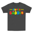 Personalized Super Daddio T-Shirt, Best Dad Ever Tee, Custom Super Cartoon Character Shirt, Funny Dad Gift, Gamer Dad T-Shirt, Gift For Dad