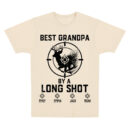 Best Grandpa By A Long Shot Hunting Gift - Family Personalized Unisex Tshirt, Hoodie, Sweatshirt - Custom Father's Day, Birthday Gift For Dad, Grandpa