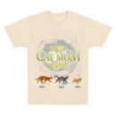 Best Cat Mom Ever Shirt, Custom Galaxy Cat T-Shirt with Pet Names, Personalized Cat Lover Gift for Her, Funny Abbey Road Pet Tee, Trendy T-Shirts