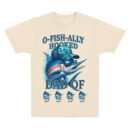 O-Fish-Ally Hooked Dad Shirt, Custom Fishing Father's Day Shirt, Funny Dad Tee With Kids' Names, Fisherman Dad Shirt, Personalized Gift For Dad