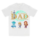Dad The Legend Of Dad Personalized T-Shirt, Zelda Dad Shirt, Zelda Link Shirt, Breath Of The Wild Shirt, Custom Legend Of Zelda Shirt