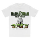 Custom Disney The Dadalorian This Is The Way Shirt, Star Wars Shirt, Baby Yoda Dad Shirt, Best Dad Matching Disney World Fathers Day Tee