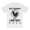 Best Grandpa By A Long Shot Hunting Gift - Family Personalized Unisex Tshirt, Hoodie, Sweatshirt - Custom Father's Day, Birthday Gift For Dad, Grandpa