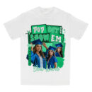 Pop Out & Show 'Em Graduation Shirt, Custom Class of 2025 Senior Photo Tee, Personalized Grad Gift for Her, Green Cap and Gown Shirt, Trendy T-Shirts