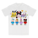 Personalized Gift with Kids' Faces, Personalized Toy Story Dad Shirt, Custom Stitch Mom Shirt, Custom Monsters Dad Shirt, Funny Cartoon Inspired Mother and Father’s Day Gift
