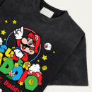 Super Mommio Custom Mother’s Day Shirt, Personalized Mario Mommy T-Shirt with Kids' Names, Funny Gamer Mom Gift, Matching Nintendo Family Tee, Trendy T-Shirts