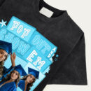 Pop Out & Show 'Em Graduation Shirt, Custom Class of 2025 Senior Photo Tee, Personalized Grad Gift for Her, Green Cap and Gown Shirt, Trendy T-Shirts