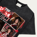 Custom Proud Mom Graduation Shirt, Class of 2025 Senior Photo Tee, Personalized High School Graduate Gift
