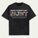 Happy Father’s Day Photo Collage Shirt, Custom Daddy T-Shirt with Kids’ Pictures, Personalized Gift for Dad, To the World You Are One Person Shirt, Shirt for Women, Trendy T-Shirts
