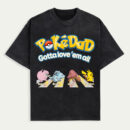 Personalized PokeDad T-Shirt, Men’s PokeDad T-Shirt, Gift for Grandpa, Best Dad Ever, PokeDad T-Shirt, Funny Dad Shirt, Father Day Gift