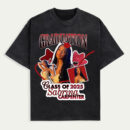 Trendy Custom Photo Graduate T-Shirt, Happy Graduation 2025 Tee, Class of 2025 Shirt, Personalized Glitter Graduation Shirt, Gift For Girls, Boys