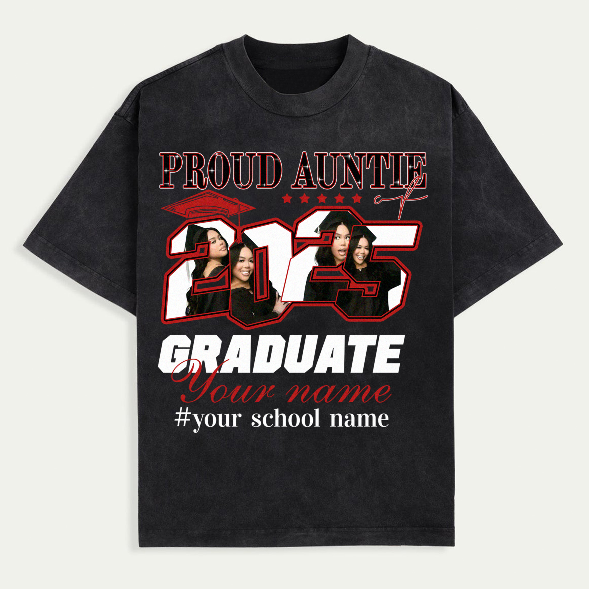 Custom Group 2025 Graduate T-Shirt, Custom Graduation Gift, High School Graduate Tee, Gift For Senior 2025