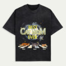 Best Cat Mom Ever Shirt, Custom Galaxy Cat T-Shirt with Pet Names, Personalized Cat Lover Gift for Her, Funny Abbey Road Pet Tee, Trendy T-Shirts