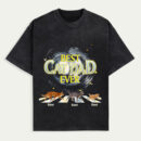 Best Cat Mom Ever Shirt, Custom Galaxy Cat T-Shirt with Pet Names, Personalized Cat Lover Gift for Her, Funny Abbey Road Pet Tee, Trendy T-Shirts