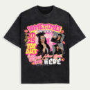 Sometimes You Gotta Pop Out & Show Em Graduation Shirt, Class of 2025 Photo Tee for Her, Custom Grad Name T-Shirt, Senior Gift for Girls, Pink & Gold Graduation Shirt, Trendy T-Shirts