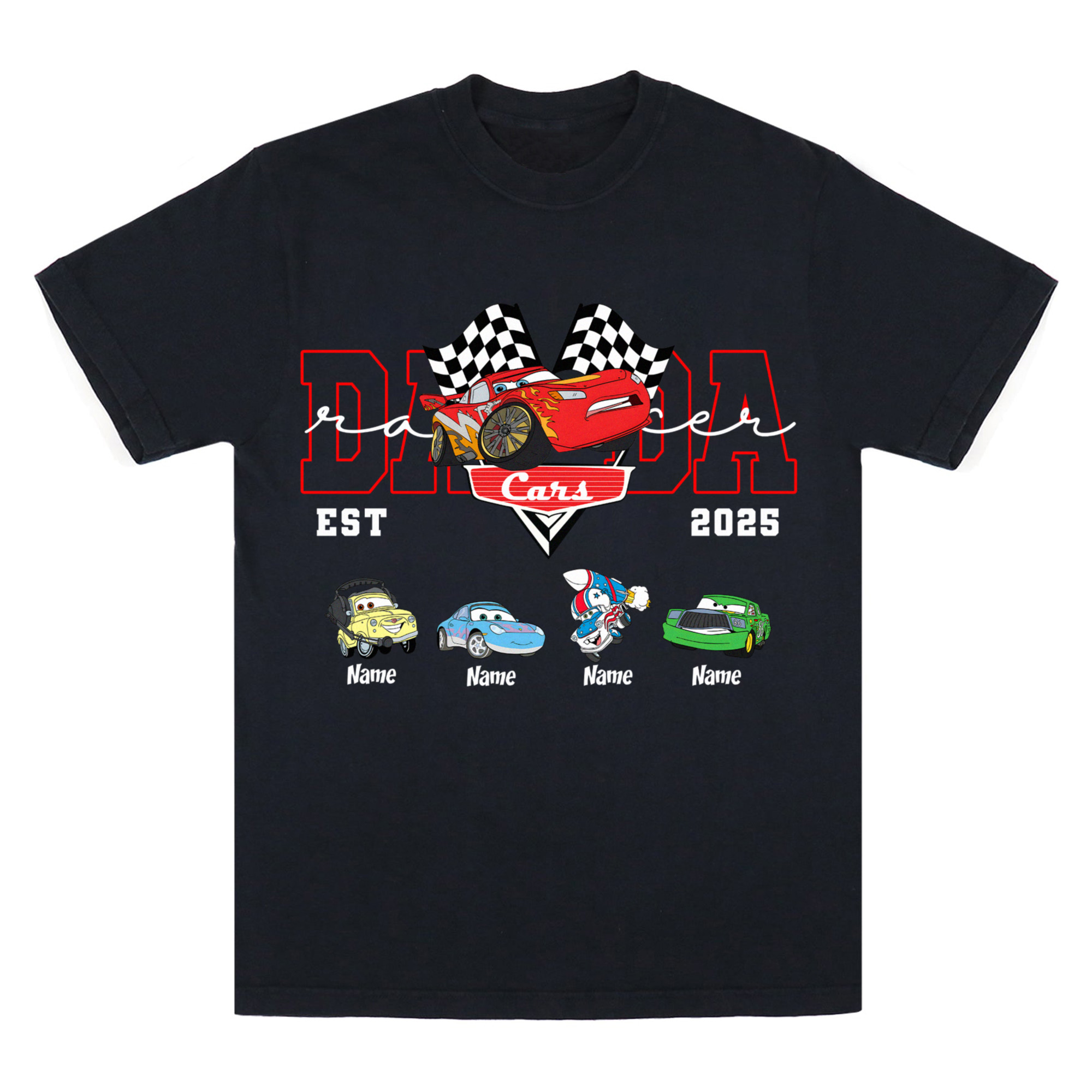 Custom Dada Shirt, Fathers Shirt, Custom Fathers Gift Tee, Dada Est with Kid Name Shirt, Personalized Dad T-Shirt, Father's Day Shirt, Digital File Design