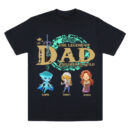 Dad The Legend Of Dad Personalized T-Shirt, Zelda Dad Shirt, Zelda Link Shirt, Breath Of The Wild Shirt, Custom Legend Of Zelda Shirt