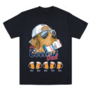 The Coolest Dad Shirt, Custom Dog With Beer Can Tee, Funny Father's Day Shirt For Beer-Loving Dads, Trendy Dog Dad Shirt, Personalized Gift For Dad