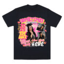 Sometimes You Gotta Pop Out & Show Em Graduation Shirt, Class of 2025 Photo Tee for Her, Custom Grad Name T-Shirt, Senior Gift for Girls, Pink & Gold Graduation Shirt, Trendy T-Shirts