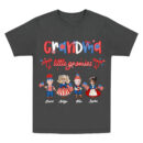 Grandma's Little Gnomies Happy Fourth 4th Of July, Personalized Custom Kids Names T Shirt, Independence Day, Birthday, Loving, Funny Gift for Patriotic Grandma/Nana/Mimi, Mom, Wife, Grandparent