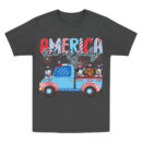 America 4th Of July Dog Personalized Shirt, US Independence Day Gift, Personalized Gift for Dog Lovers, Dog Dad, Dog Mom (Sao chép)
