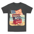 Patriotic Labrador 4th of July Personalize Shirt, Patriotic Dog Tee, American Flag Dog Shirt, USA Dog Lover Gift, Merica Summer T-shirt