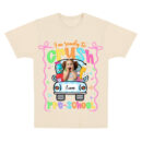 Custom Kids' Name and Image Ready To Crush School Shirt, Back To School T-Shirt, Preppy Girly Checkered Tee, Pre-k 1st/2nd/3rd Grade