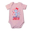 My 1st Fourth of July Baby Onesie, Baby’s First Independence Day Outfit, Cute 4th of July Baby Romper, First 4th of July Gift for Baby Boy or Girl