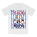 Personalized Shirt Red White & Meow With 4Th Of July Pattern Shirt, Independence Tee, Red White & Meow