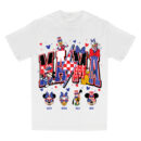 Family Custom 4th Of July Shirt, Cartoon 4th July Shirt, Fourth Of July Tee, Mouse Coquette Bow 4th Of July Png, Family Custom Shirt