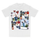 Preppy American Dada Photo With Kids Tee, 4th Of July Dad Stars T-Shirt, Usa Papa Poppop Shirt, Father's Day Tee, Retro American Independence