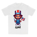 Horror 4th of July Family Matching Shirts, America Killing It Since 1776 T-Shirt, Personalized Patriotic Horror Character Shirt, Independence Day Family Outfit