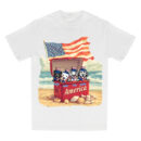 Patriotic Labrador 4th of July Personalize Shirt, Patriotic Dog Tee, American Flag Dog Shirt, USA Dog Lover Gift, Merica Summer T-shirt