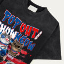 Happy 4th July Red White Meow Cat Personalized T-Shirt, Pop Out And Show Meow Shirt, US Independence Day Gift for Cat Lovers, Cat Mom, Cat Dad