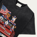 Happy 4th Of July Dog Personalized Shirt, Patriotic Hunting Dog Truck T-Shirt, US Independence Day Gift for Dog Lovers, Dog Dad, Dog Mom