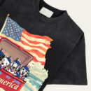 Patriotic Labrador 4th of July Personalize Shirt, Patriotic Dog Tee, American Flag Dog Shirt, USA Dog Lover Gift, Merica Summer T-shirt