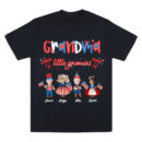 Grandma's Little Gnomies Happy Fourth 4th Of July, Personalized Custom Kids Names T Shirt, Independence Day, Birthday, Loving, Funny Gift for Patriotic Grandma/Nana/Mimi, Mom, Wife, Grandparent