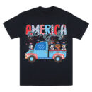 America 4th Of July Dog Personalized Shirt, US Independence Day Gift, Personalized Gift for Dog Lovers, Dog Dad, Dog Mom (Sao chép)