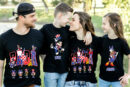 Family Custom 4th Of July Shirt, Cartoon 4th July Shirt, Fourth Of July Tee, Mouse Coquette Bow 4th Of July Png, Family Custom Shirt