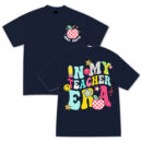 Custom In My Teacher Era T-Shirt, Cool Teacher Era Shirt, Custom Name Teacher Shirt,Teacher Appreciation Tee, Teacher Gift, Best Teacher